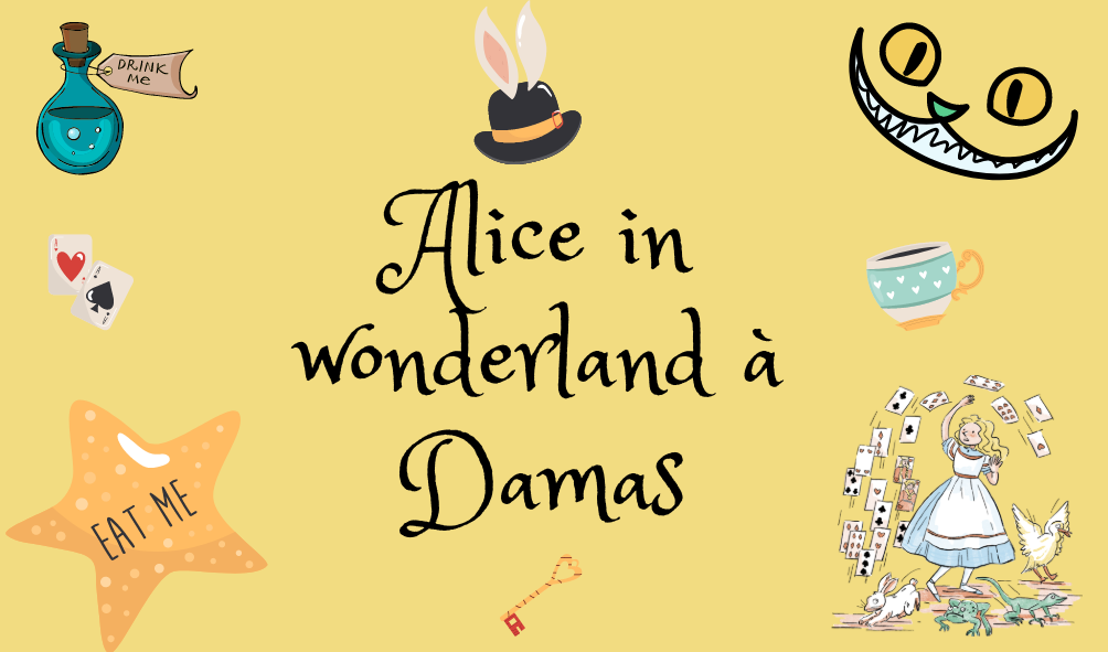 Alice in wonderland à Damas